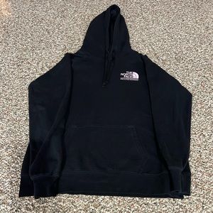 NORTH FACE WOMENS BLACK HOODED SWEATSHIRT